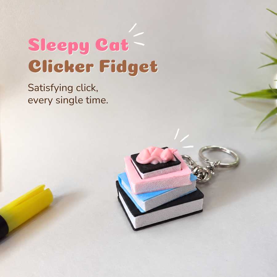 Sleepy Cat Book Clicker