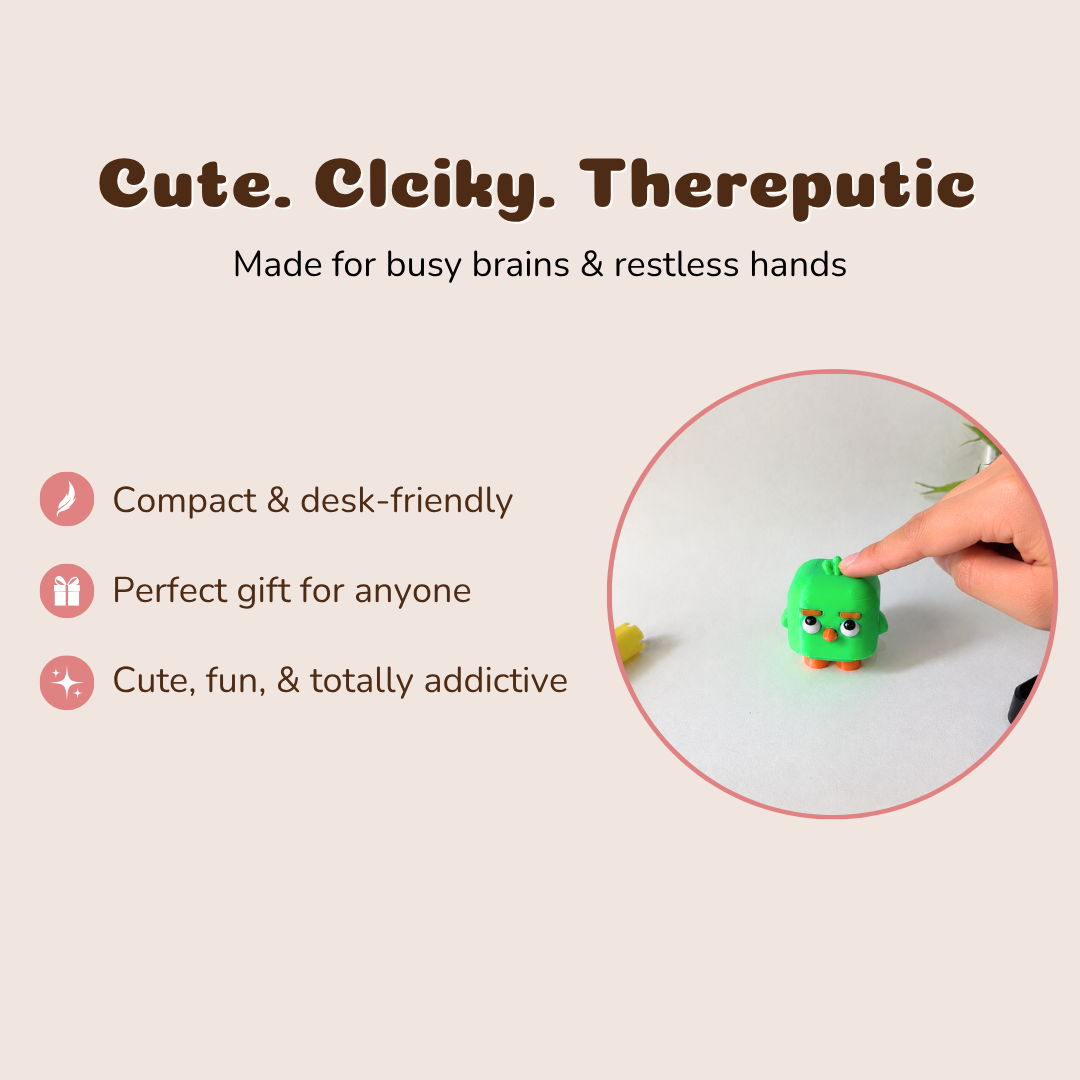 Birdy Desk Pet Clicker - PolyPop