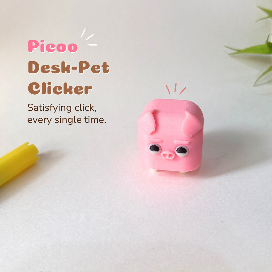 Picco Desk Pet Clicker - PolyPop